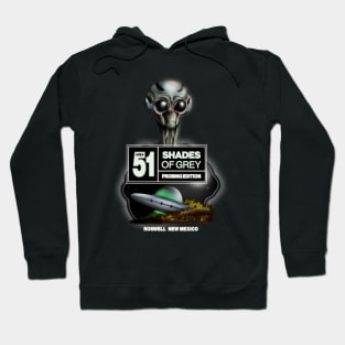 Area 51 Shades of Grey Hoodie